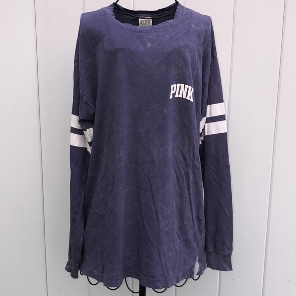 Pink Victoria’s Secret vintage shirt size small tie dye print classic look​​ - Picture 1 of 8